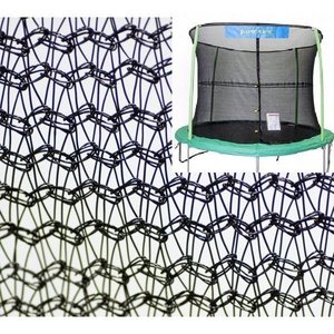 lot 59725 image: JumpKing 14 Round Trampoline Net Using 4 Poles