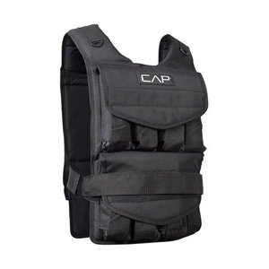 lot 65284 image: cap barbell adjustable weighted vest, 40 lb