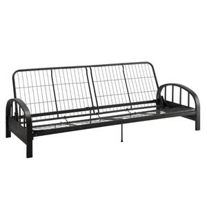 lot 65291 image: Futon Frame Dorel Home Products Futon Frame Black
