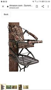 lot 65314 image: Summit Viper SD 81120 Self Climbing Treestand 300 Lbs - Bow & Rifle Deer Hunting