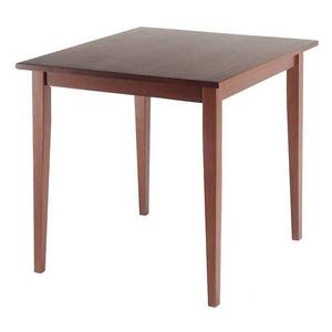 lot 65329 image: Groveland Square Dining Table Antique Walnut - Winsome