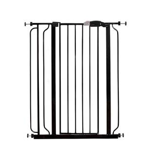 lot 65356 image: Regalo Easy Step� Extra Tall Walk Thru Baby Gate, Bonus Kit, Includes 4-Inch Extension Kit, 4 Pack of Pressure Mount Kit and 4 Pack of Wall Cups and Mounting Kit, Black