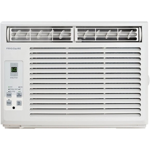 lot 65358 image: Frigidaire 5,000 BTU 115V Window-Mounted Mini-Compact Full-Function Remote Control Air Conditioner, 5000, White