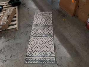 lot 65416 image: long bohemian rug
