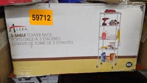 lot 59712 image: 5 shelf Tower rack