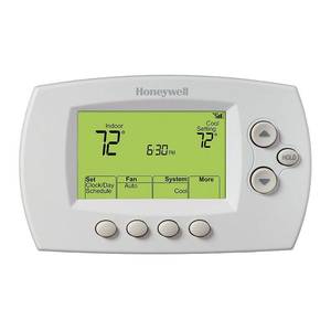 lot 5618 image: Honeywell Home - 7-Day Programmable Thermostat with Wi-Fi Capability - White