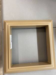lot 5641 image: Azek Brownstone Composite Deck Post Skirt A55x55pskirtbs Premier Rail