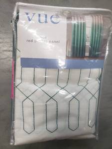 lot 5654 image: Curtain - one rod pocket panel