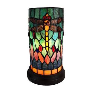 lot 5703 image: 10in Stained Glass Nightstand