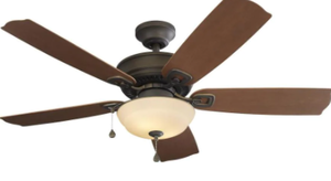 lot 5650 image: Harbor Breeze Echolake 52in Oil-Rubbed Bronze Ceiling Fan