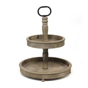 lot 5694 image: The Gray Barn Two Tier Decorative Stand