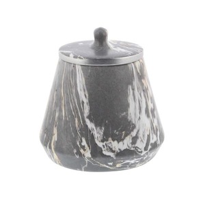 lot 5701 image: Alavus Ceramic Marble Oval Jar