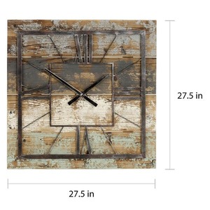 lot 5706 image: The Gray Barn Jartop Square Wall Clock