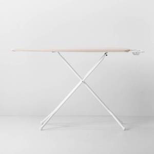 lot 55814 image: Standard Ironing Board With Tray White Metal - Made By Design