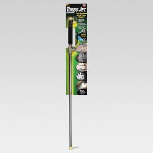 lot 55820 image: 80psi Turbo Jet Power Washer 29.5 - Steel - As Seen on TV