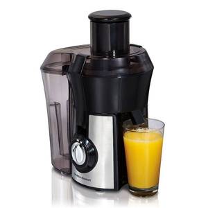lot 55833 image: Hamilton Beach Big Mouth Pro Juice Extractor - Stainless 67608 - powers on