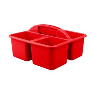 lot 55896 image: srt of 13 - School Supply Caddy Red - Up&Up