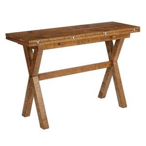 lot 55900 image: Mckayla Flip Top Table Distressed Brown - OSP Home Furnishings