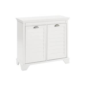 lot 55966 image: Crosley Linen Hamper in White