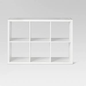 lot 68176 image: 13 6 Cube Organizer Shelf White - Threshold