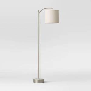 lot 68195 image: Downbridge Collection Floor Lamp Silver - Threshold