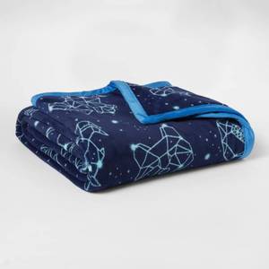 lot 68209 image: Twin Constellations Plush Blanket - Pillowfort