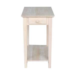 lot 68257 image: Set of 2 - International Concepts OT-2214 Narrow end table- Unfinished