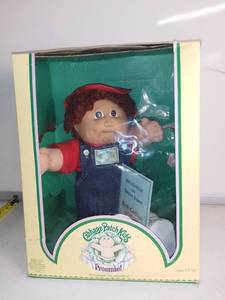 lot 1334 image: Vintage Cabbage Patch Kids Doll in Box - Rafael Leroy