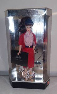lot 4916 image: 1995 Limited Edition 1960 Reproduction Busy Gal Barbie