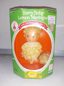 lot 4921 image: Strawberry Shortcake Berry Baby Lemon Meringue Doll