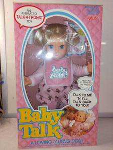 lot 4928 image: Baby Talk By Galoob Talking Doll