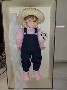 lot 4934 image: Large Doll By Pauline In Box With Functional Eyes