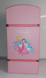 lot 4946 image: Disney Princess Pink Doll Wardrobe