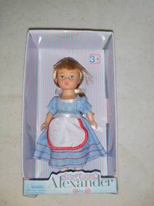 lot 4966 image: Madame Alexander Storybook Alice Mini Doll 5 In Box