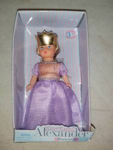 lot 4969 image: Madame Alexander Storybook Princess Mini Doll 5 In Box