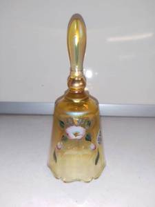 lot 4996 image: Fenton Hand Painted Bell
