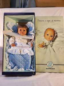 lot 5981 image: ZANINI & ZAMBELLI Baby Doll in Blue Blanket