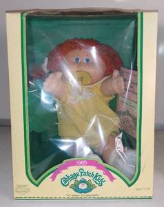 lot 6965 image: Vintage Cabbage Patch Kids Doll in Box 1985