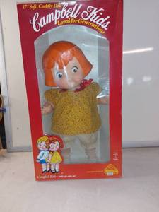 lot 6981 image: Vintage Campbell Kids Doll In Box In Excellent Condition
