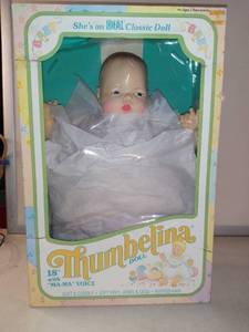 lot 6997 image: Vintage Thumbelina Doll In Box