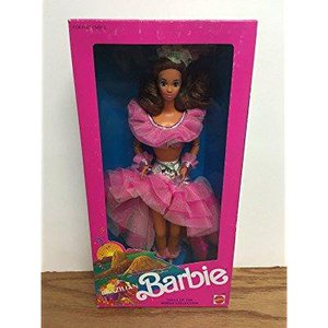 lot 7977 image: Mattel Brazilian Barbie Dolls of the World Collection 1989