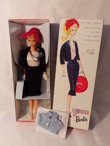 lot 7978 image: Barbie Doll Limited Model Commuter Set From Japan Unused 1998