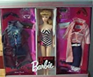 lot 9887 image: Mattel Barbie 0074299115912 35th Anniversary Doll