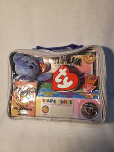 lot 9940 image: ty beanie babies official club kit ii platinum edition
