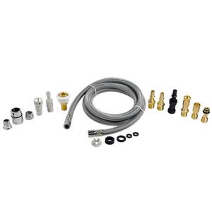lot 12 image: DANCO Faucet Pull-Out Spray Hose for Kitchen Pullout Heads, Gray