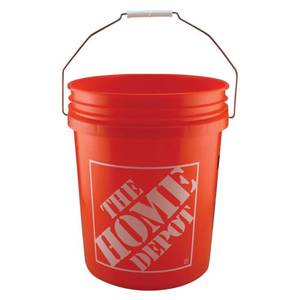 lot 51 image: The Home Depot 5 Gal. Homer Bucket, Orange