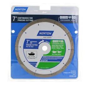 lot 95 image: Ali Industries 241442 7 in. Continuous Rim Diamond Saw Blade