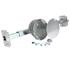 lot 227 image: Commercial Electric 15.3 cu. in. New Construction Brace with 1-12 in. Box
