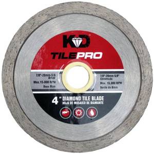 lot 228 image: KING DIAMOND 4 in. Diamond Continuous-Rim Circular Saw Blade