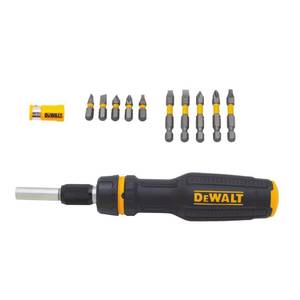 lot 241 image: DEWALT MAXFIT Telescoping Ratcheting Multi-Bit Screwdriver